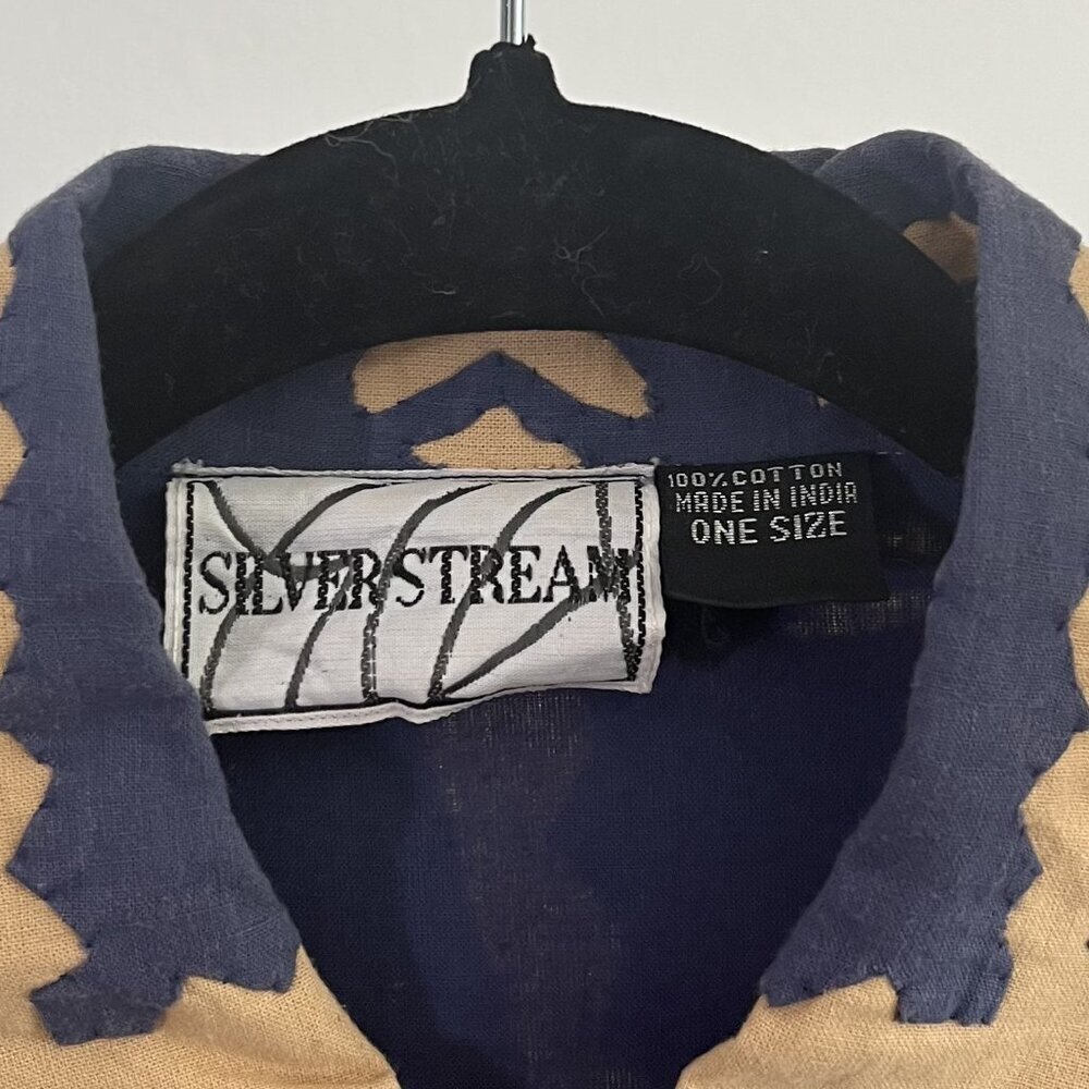 Vintage Silver Stream Patchwork Jacket - image 3